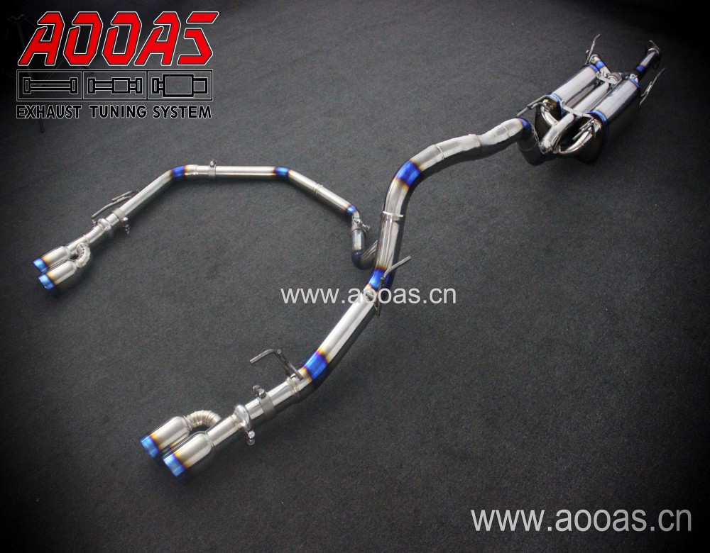 Toyota Sequoia In the Middle of the Paragraph Bilateral Four Out Titanium Alloy With Valves Product Pictures